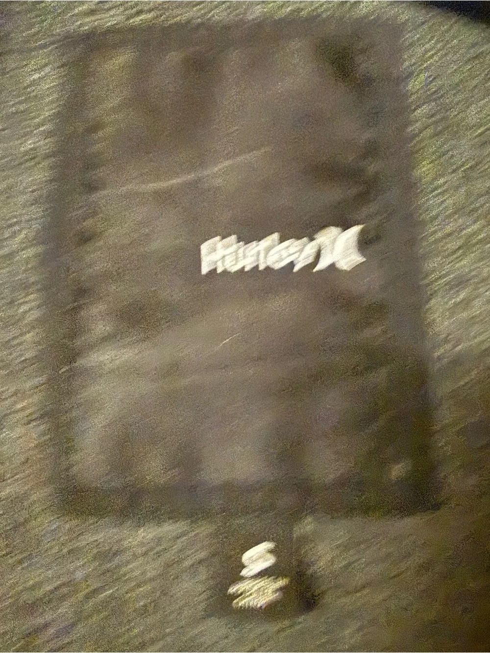 Hurley Men's Black Military Field Jacket with Multiple Pockets